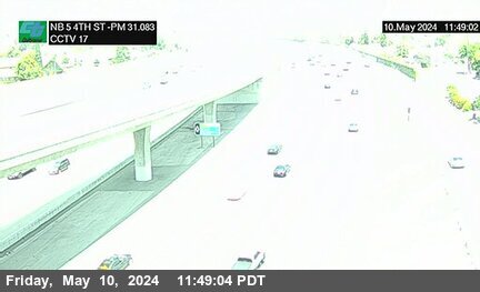 Timelapse image near I-5 : 4th Street, Santa Ana 0 minutes ago