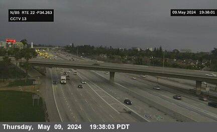Timelapse image near I-5 : SR-22, Santa Ana 0 minutes ago