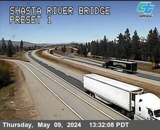 Timelapse image near Shasta River Bridge, Weed 0 minutes ago