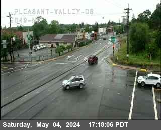 CalTrans Traffic Camera Hwy 49 at Pleasant Valley in Diamond Springs