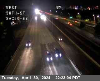 Timelapse image near Hwy 50 at 28th St, Sacramento 0 minutes ago