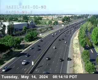 Timelapse image near Hwy 50 at Hazel Ave OC WO WB 2, Rancho Cordova 0 minutes ago