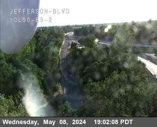 Timelapse image near Hwy 50 at Jefferson Blvd 2, West Sacramento 0 minutes ago