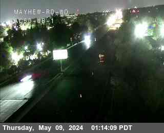 Timelapse image near Hwy 50 at Mayhew Rd WO 1, Sacramento 0 minutes ago