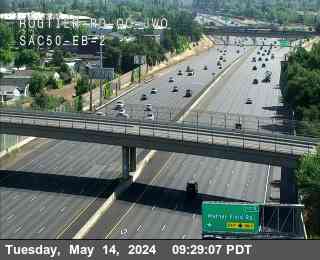 Timelapse image near Hwy 50 at Routier Rd JWO 2, Sacramento 0 minutes ago