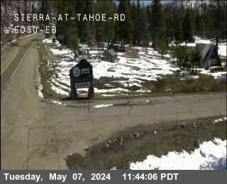 Timelapse image near Hwy 50 at Sierra EB, Echo Lake 0 minutes ago