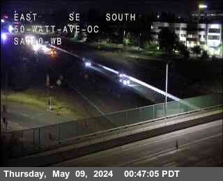 Timelapse image near Hwy 50 at Watt, Sacramento 0 minutes ago