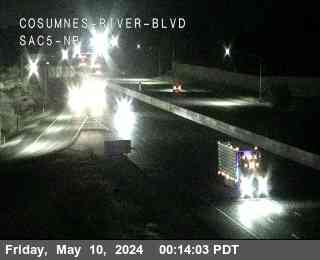 Timelapse image near Hwy 5 at Cosumnes, Sacramento 0 minutes ago