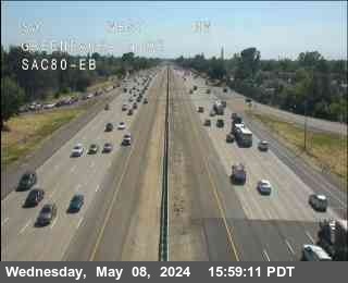 Timelapse image near Hwy 80 at Greenback, Sacramento 0 minutes ago