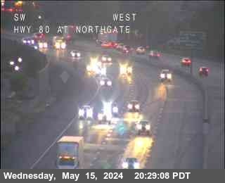 Timelapse image near Hwy 80 at Northgate, Sacramento 0 minutes ago