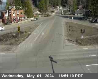 Hwy 89 at Hwy 28 6246ft. elevation