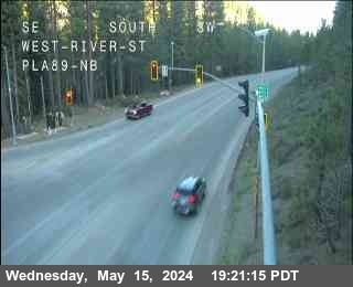 Timelapse image near Hwy 89 at West River, Truckee 0 minutes ago