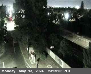 Timelapse image near Hwy 99 at 14th Ave, Sacramento 0 minutes ago