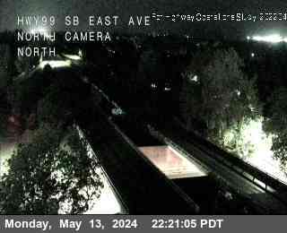 Timelapse image near Hwy 99 at East_Ave_BUT99_SB_1, Chico 0 minutes ago