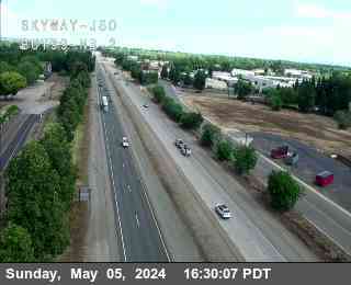 CalTrans CCTV camera nearest the incident at Chico