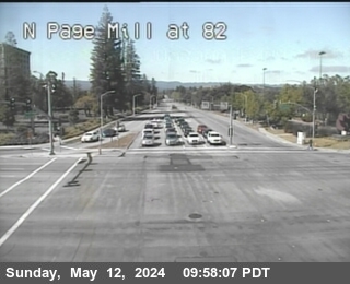 Timelapse image near T029N -- SR-82 : Page Mill Road / Oregon Expressway, Palo Alto 0 minutes ago