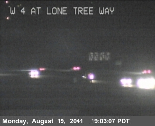 Timelapse image near TV224 -- SR-4 : Lone Tree Way, Antioch 0 minutes ago