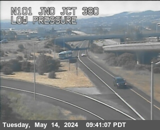 Timelapse image near TV408 -- US-101 : JNO JCT 380, San Francisco 0 minutes ago