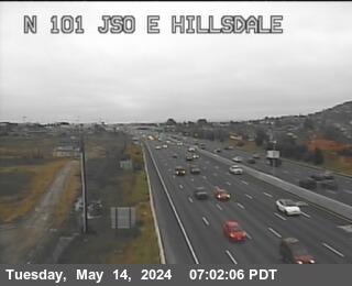 Timelapse image near TV425 -- US-101 : Just South of East Hillsdale Blvd, San Mateo 0 minutes ago