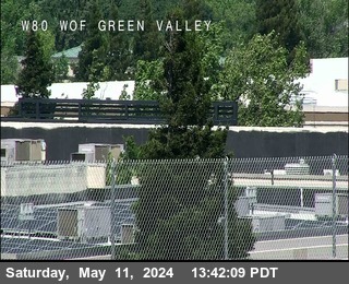 Timelapse image near TV790 -- I-80 : West of Green Valley Road, Fairfield 0 minutes ago