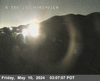 Timelapse image near TV808 -- I-680 : Just South Of Marshview Road, Benicia 0 minutes ago