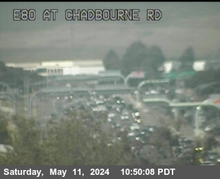 Timelapse image near TV984 -- I-80 : AT AT CHADBOURNE RD, Fairfield 0 minutes ago