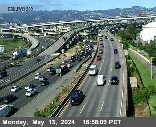 Timelapse image near TVA71 -- I-580 : AT JEO 80 JCT, Oakland 0 minutes ago