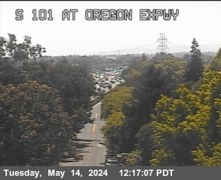Timelapse image near TVC82 -- US-101 : Oregon Expressway, Palo Alto 0 minutes ago