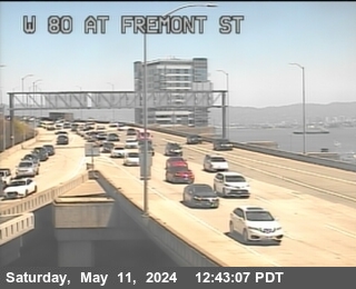 Timelapse image near TVD01 -- I-80 : Fremont, San Francisco 0 minutes ago