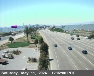 Timelapse image near TVD14 -- I-80 : SFOBB METERING DOWNSTREAM, Oakland 0 minutes ago