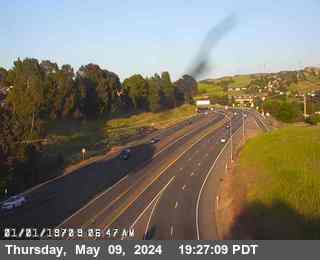 Timelapse image near TVH38 -- I-80 : E80 at EB80 to EB 4 CR, Rodeo 0 minutes ago