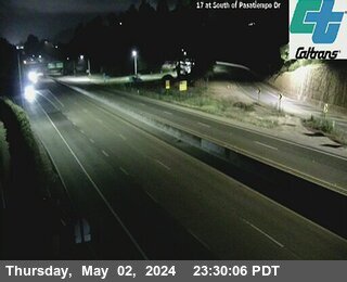 Timelapse image near SR-17 : Fishhook, Santa Cruz 0 minutes ago
