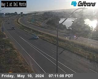 Timelapse image near SR-1 : North of Del Monte Blvd, Monterey 0 minutes ago