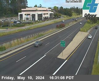 Timelapse image near SR-1 : SR-152 Southbound Exit, Watsonville 0 minutes ago