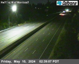 Timelapse image near SR-1 : West of Morrissey Blvd, Santa Cruz 0 minutes ago