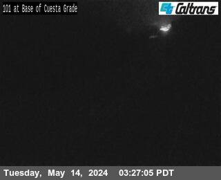 Timelapse image near US-101 : Bottom of Cuesta Grade, San Luis Obispo 0 minutes ago