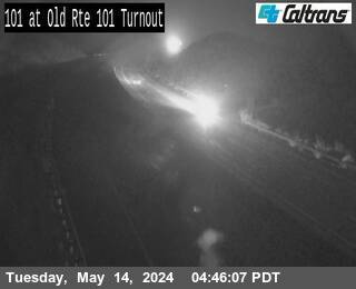 Timelapse image near US-101 : Old 101 Turnout, San Luis Obispo 0 minutes ago