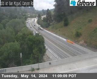 Timelapse image near US-101 : San Miguel Canyon Rd, Salinas 0 minutes ago