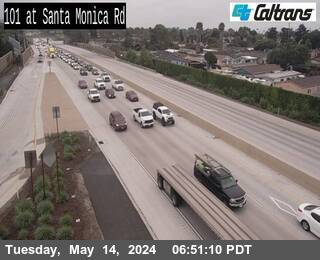 Timelapse image near US-101 : Santa Monica Road, Carpinteria 0 minutes ago