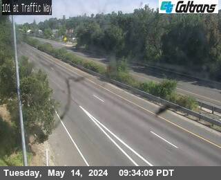 Timelapse image near US-101 : Traffic Way, Atascadero 0 minutes ago