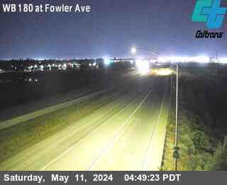 Timelapse image near FRE-180-AT FOWLER AVE, Fresno 0 minutes ago