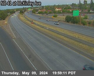 Timelapse image near FRE-41-AT MCKINLEY AVE, Fresno 0 minutes ago