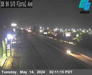 Timelapse image near FRE-99-S/O FLORAL AVE, Selma 0 minutes ago