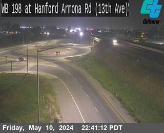 Timelapse image near KIN-198-AT HANFORD ARMONA (13TH AVE), Hanford 0 minutes ago