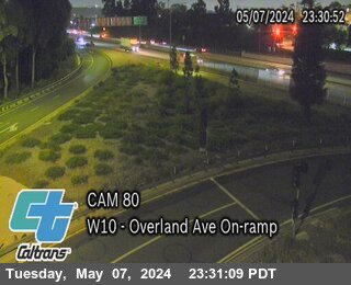 I-10 : (80) Overland Ave On-Ramp