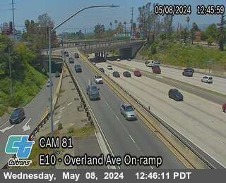 I-10 : (81) Overland Ave On-Ramp