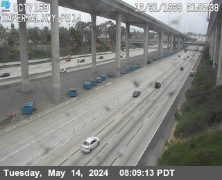 Timelapse image near I-110 : (169) Imperial Hwy, Harbor Gateway North 0 minutes ago