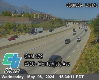 I-210 : (479) West of Monte Vista Ave
