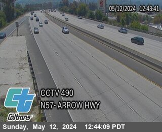 Timelapse image near SR-57 : (490) Arrow Hwy, San Dimas 0 minutes ago