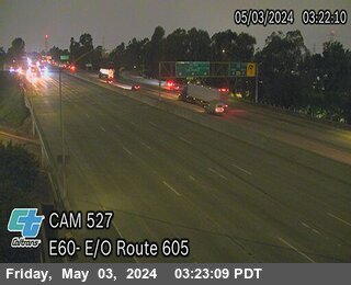 SR-60 : (527) Eastbound SR-60 (East of I-605)